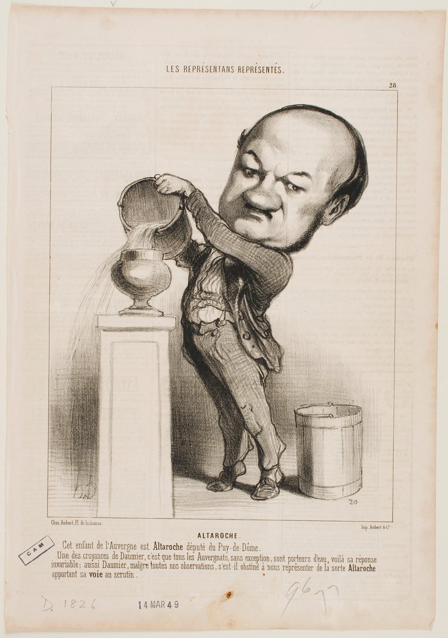 Altaroche - Honoré Daumier