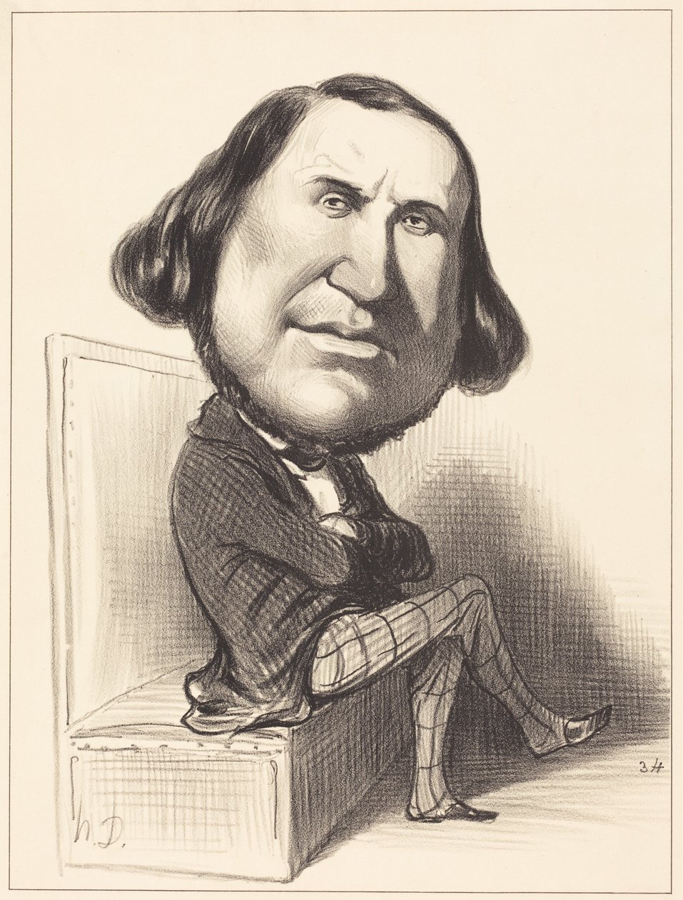 Auguste Avond - Honoré Daumier