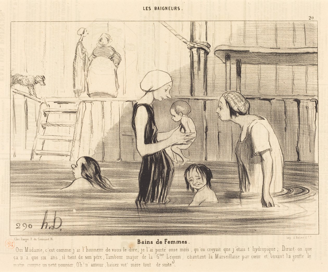 Bains de Femmes - Honoré Daumier