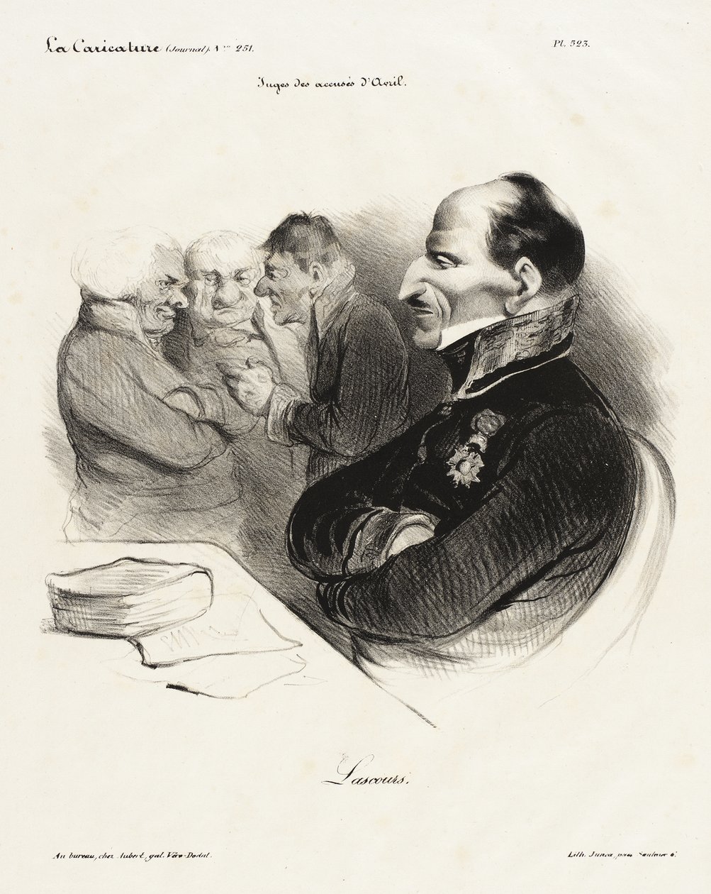 Baron de Lascours - Honoré Daumier