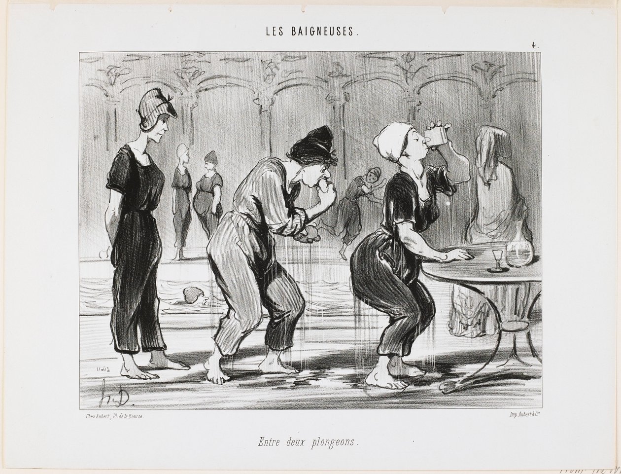 Entre deux séries - Honoré Daumier