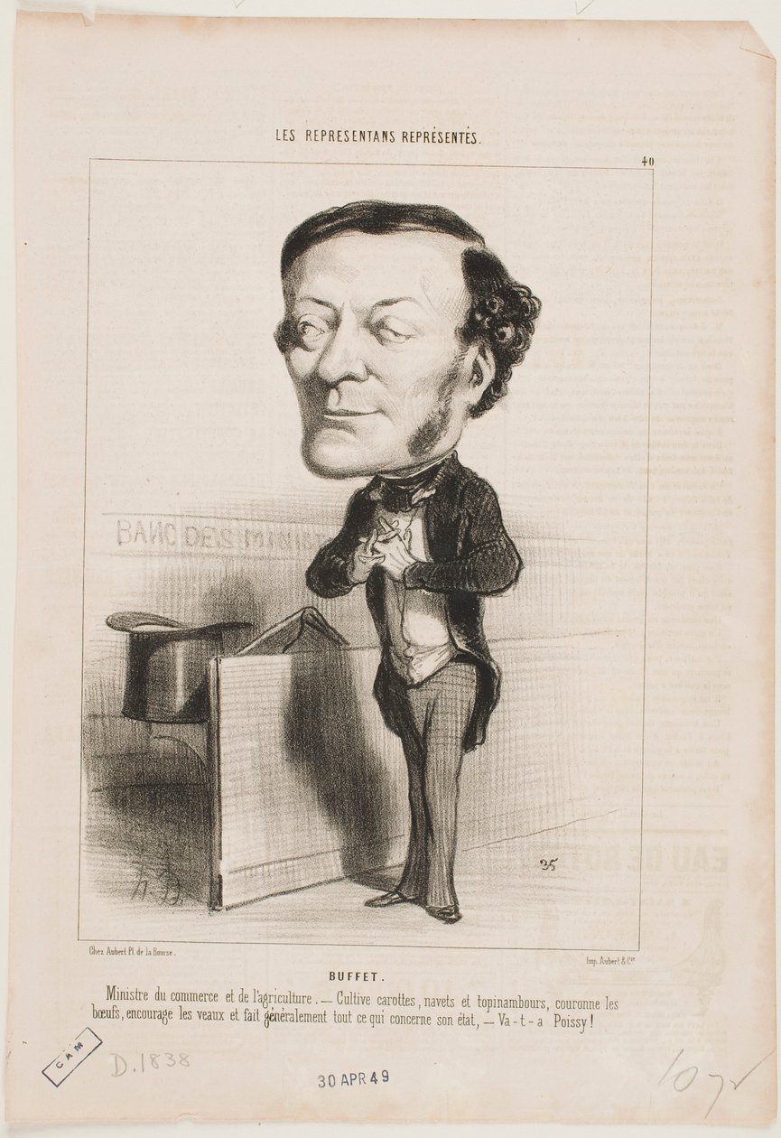Buffet - Honoré Daumier