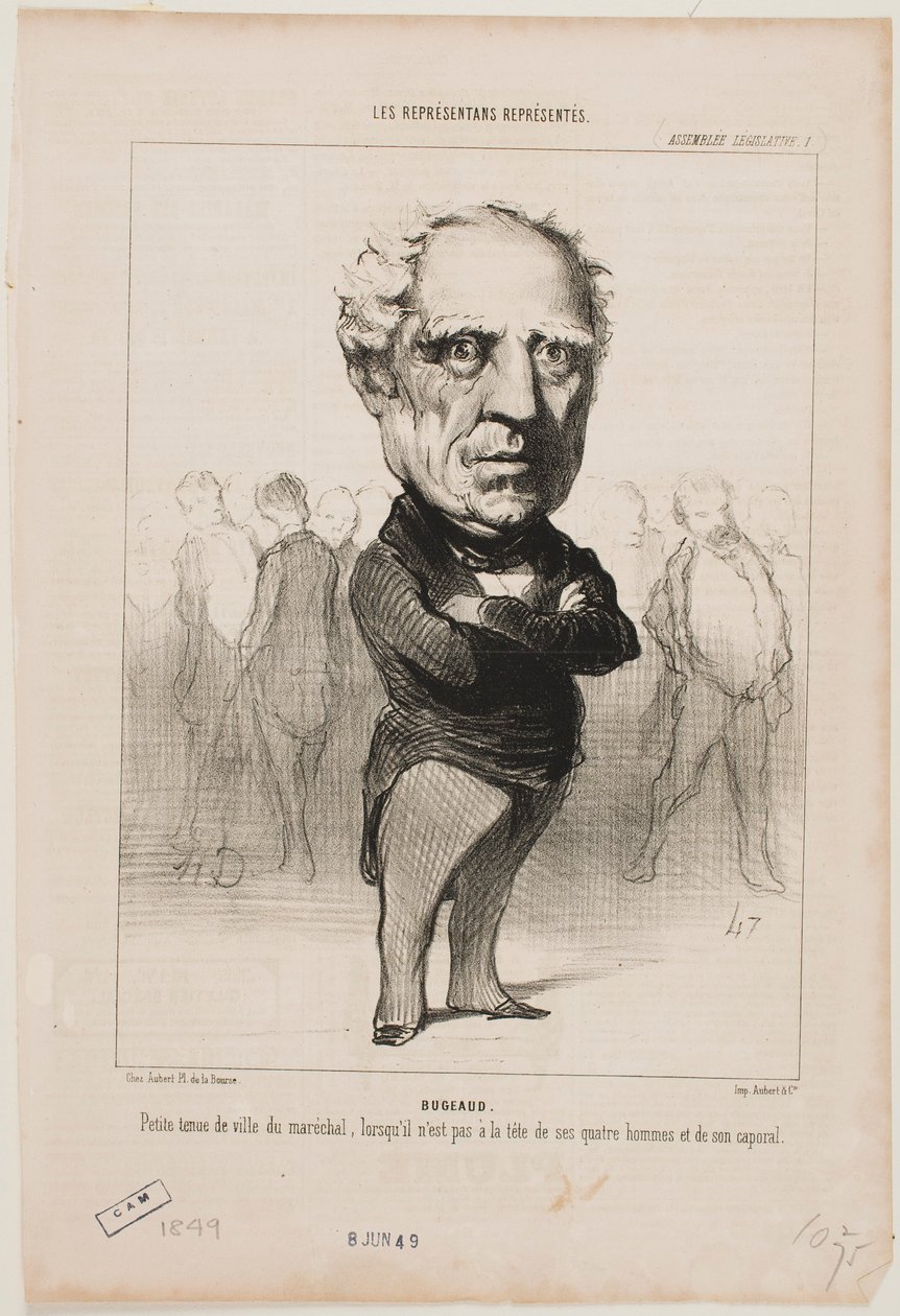 Bugeaud - Honoré Daumier