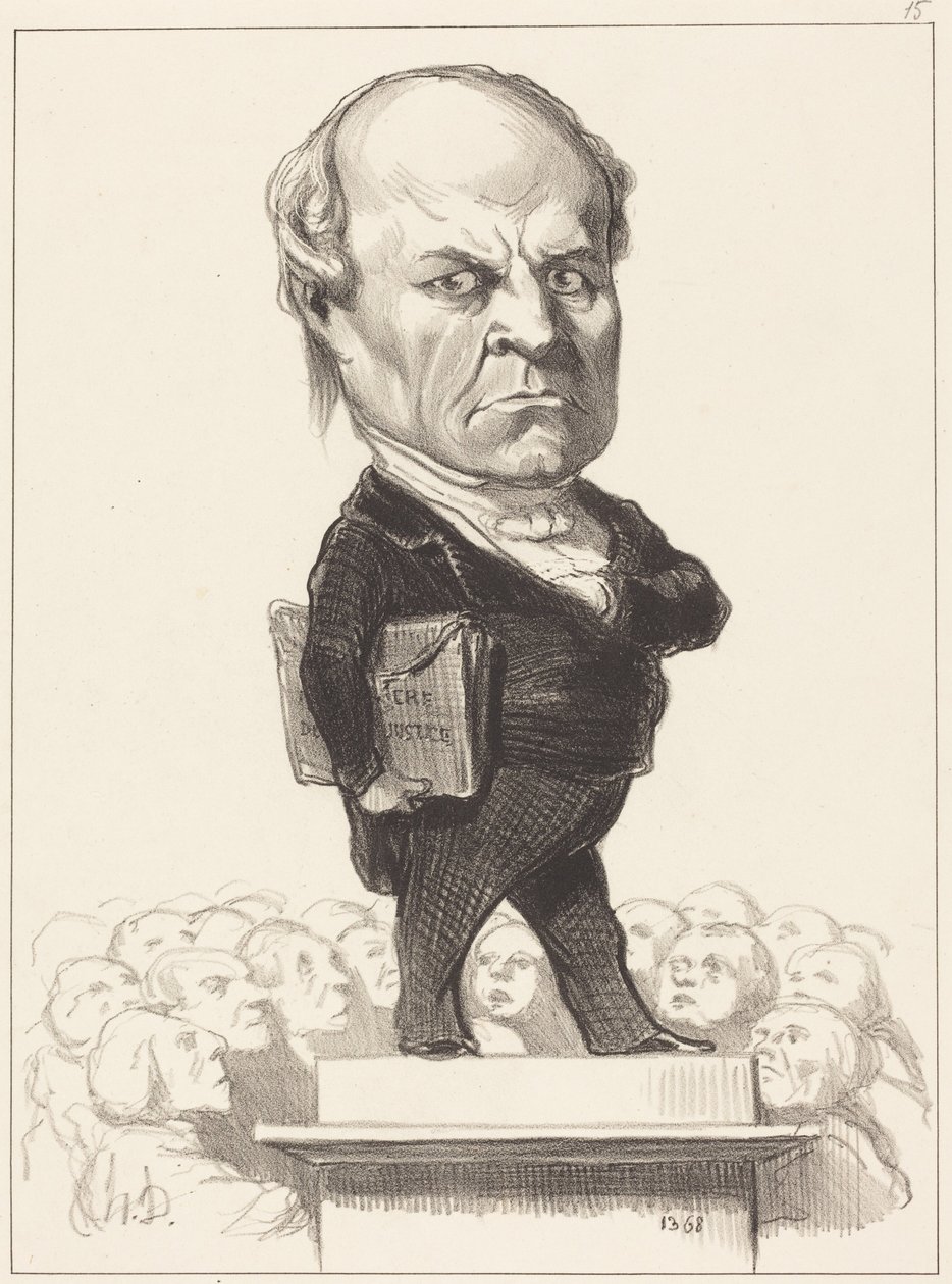 C.H. Odilon Barrot - Honoré Daumier