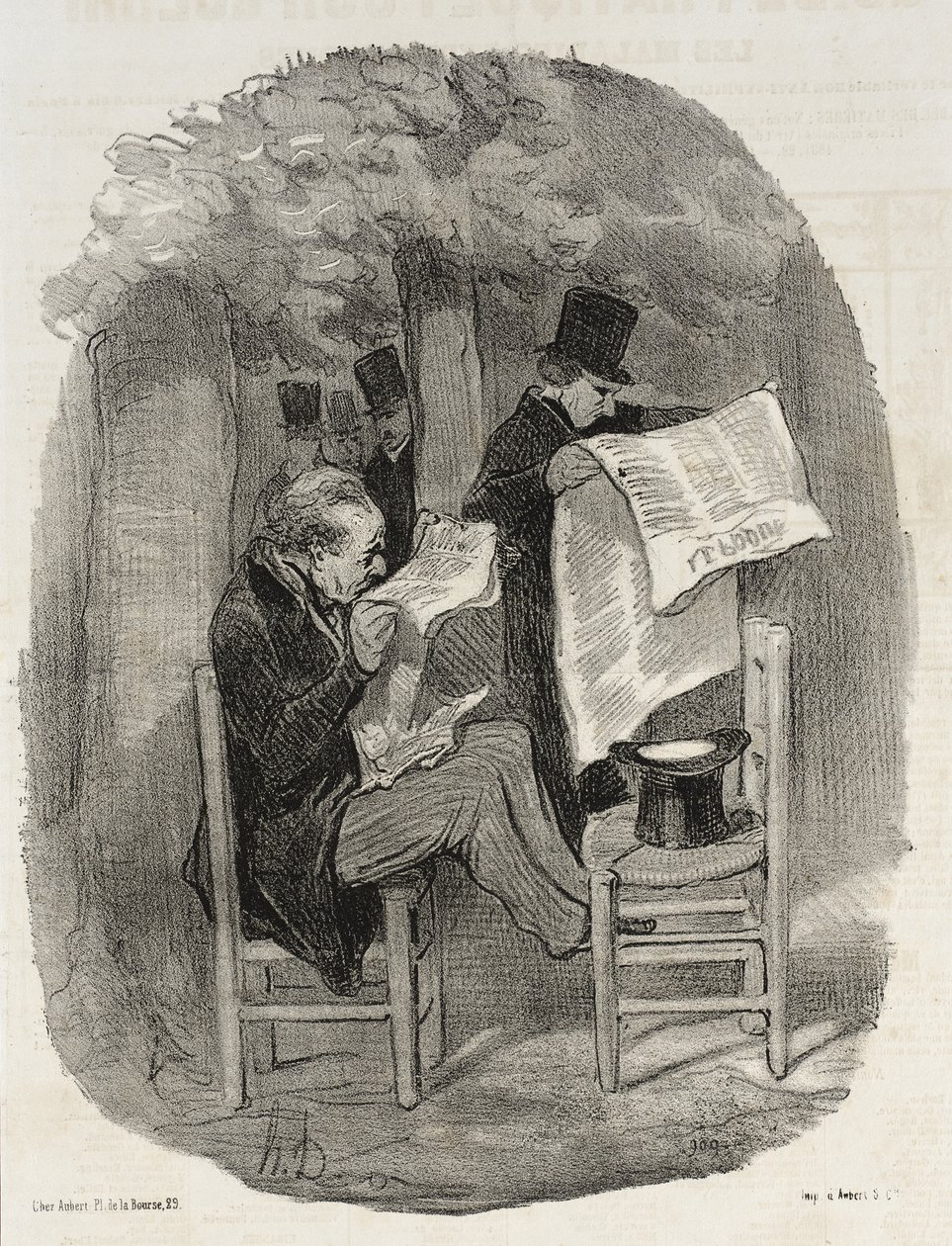 Ce que le bourgeois est convenu de nommer une petite distraction - Honoré Daumier