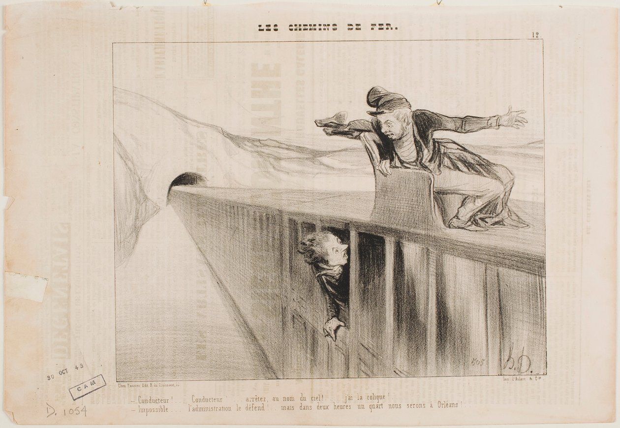 Conducteur ! Conducteur ! - Honoré Daumier