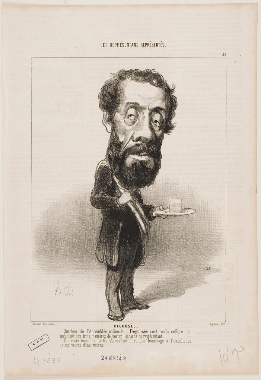 Dégousée - Honoré Daumier