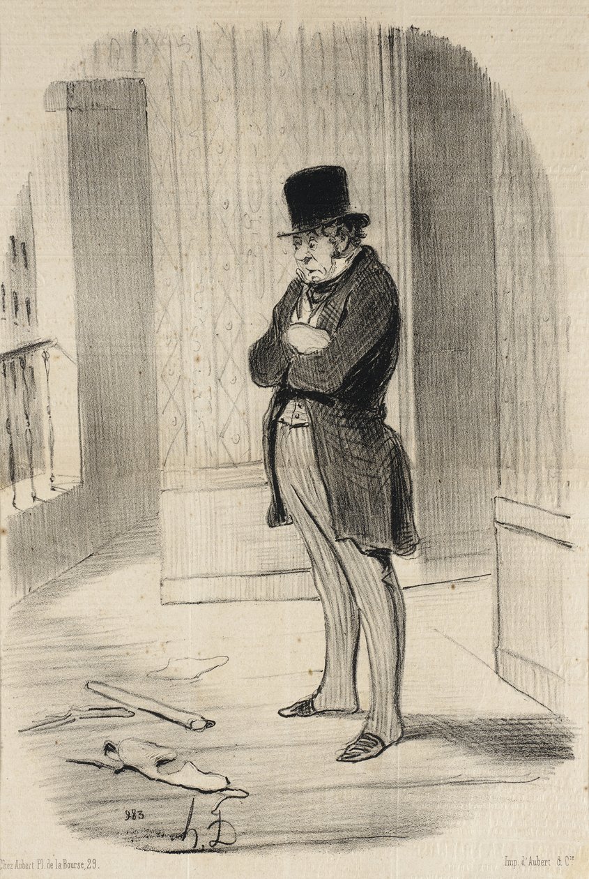 Déménagé!... - Honoré Daumier
