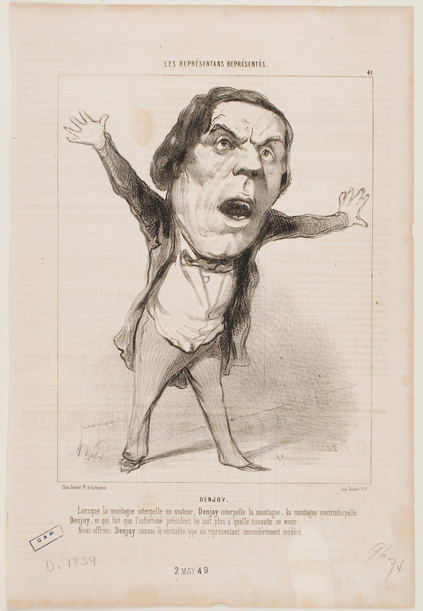 Denjoy - Honoré Daumier