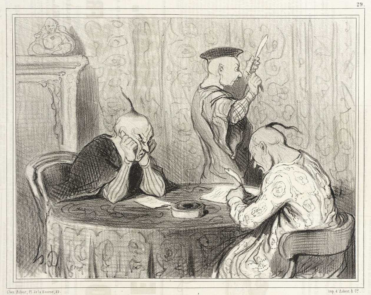 Des auteurs légers - Honoré Daumier