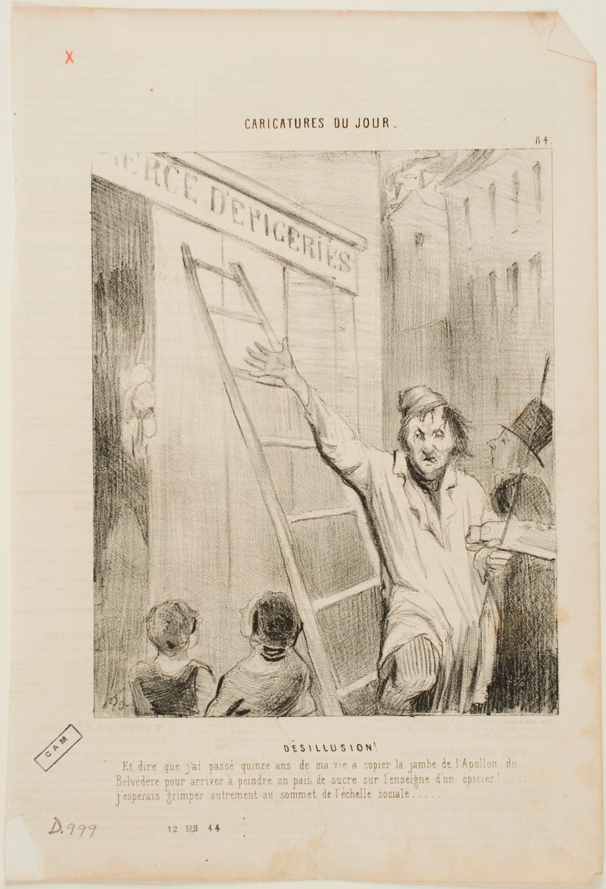 Quelle déception ! - Honoré Daumier