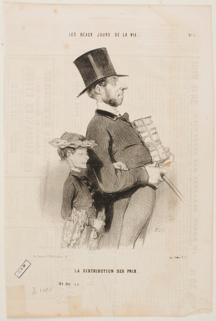 Remise des prix - Honoré Daumier