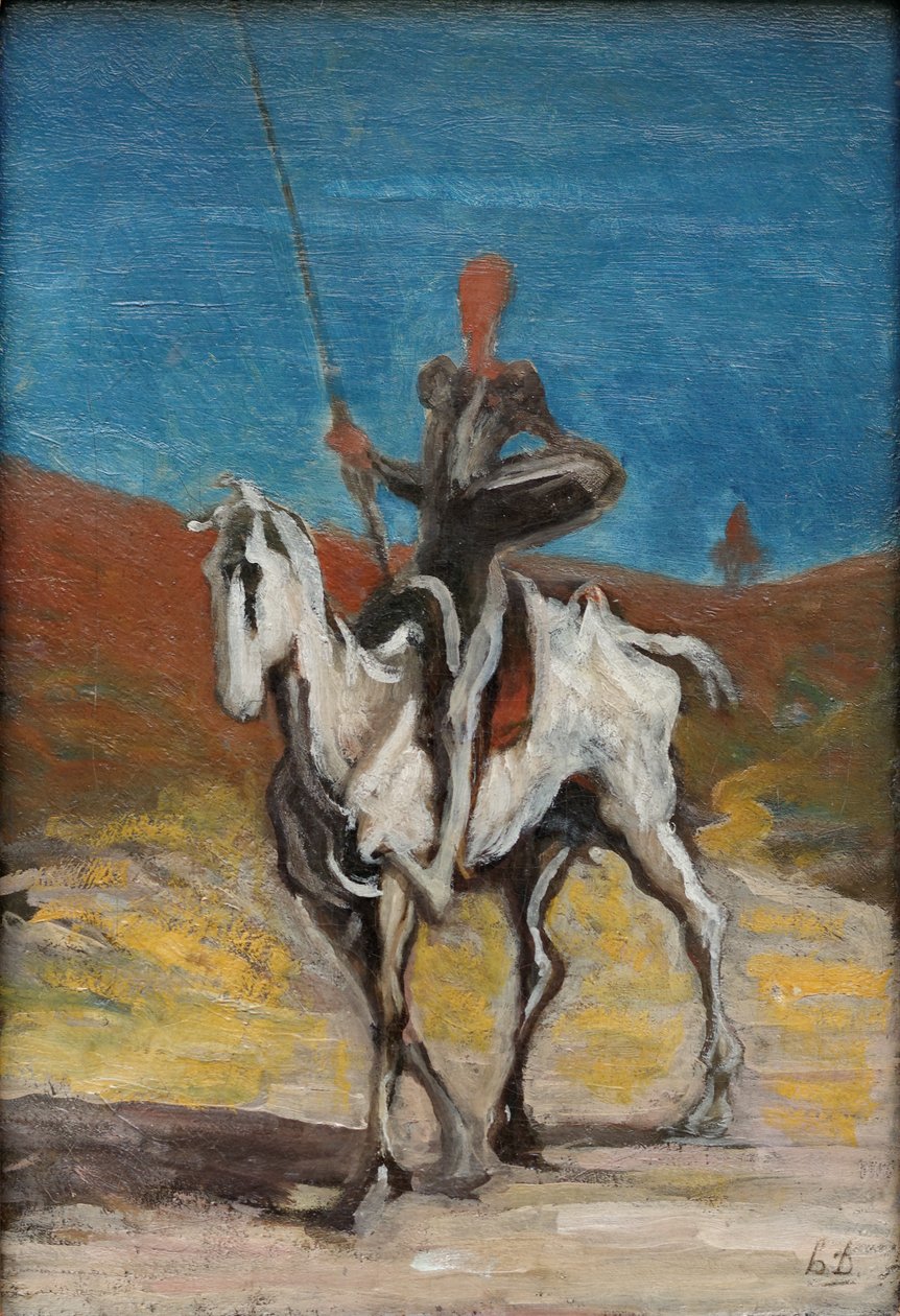 Don Quichotte et Sancho Panza - Honoré Daumier