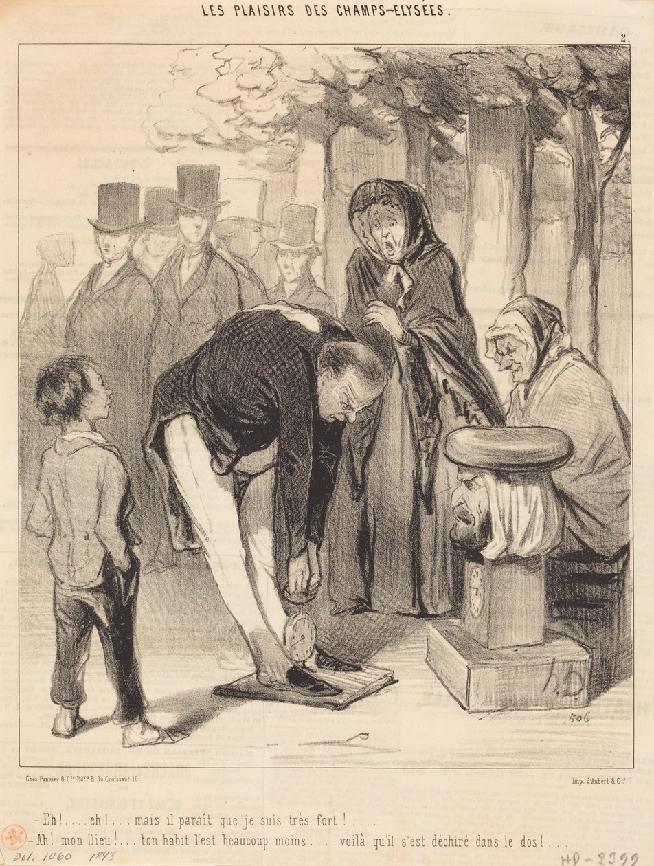 Eh!... Eh!... mais il parait que... - Honoré Daumier