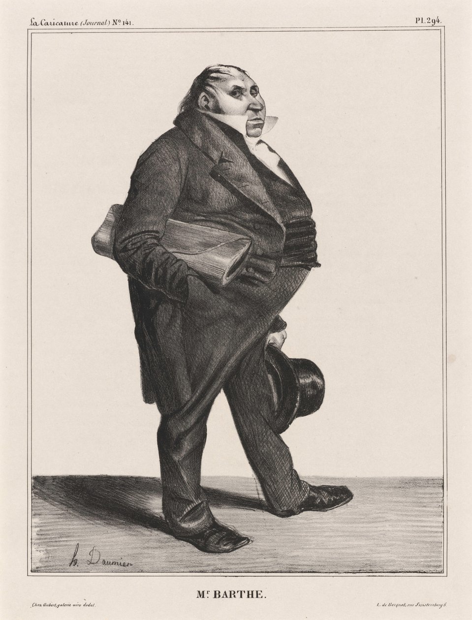 Félix Barthe - Honoré Daumier