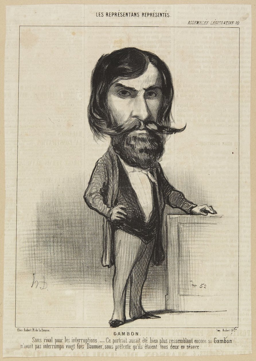 Gambon - Honoré Daumier