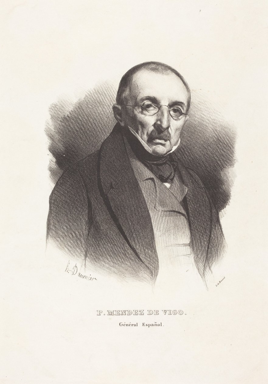 Général P. Mendez Vigo - Honoré Daumier