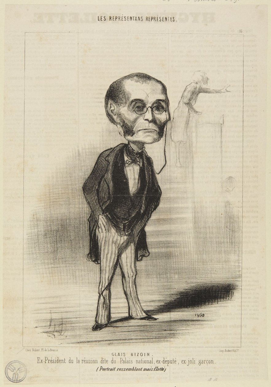 « Glais Bizoin » - Honoré Daumier