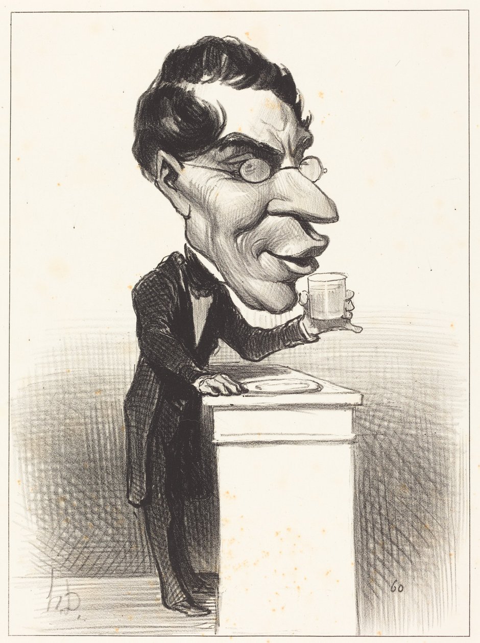 H.M. Augustin Corne - Honoré Daumier