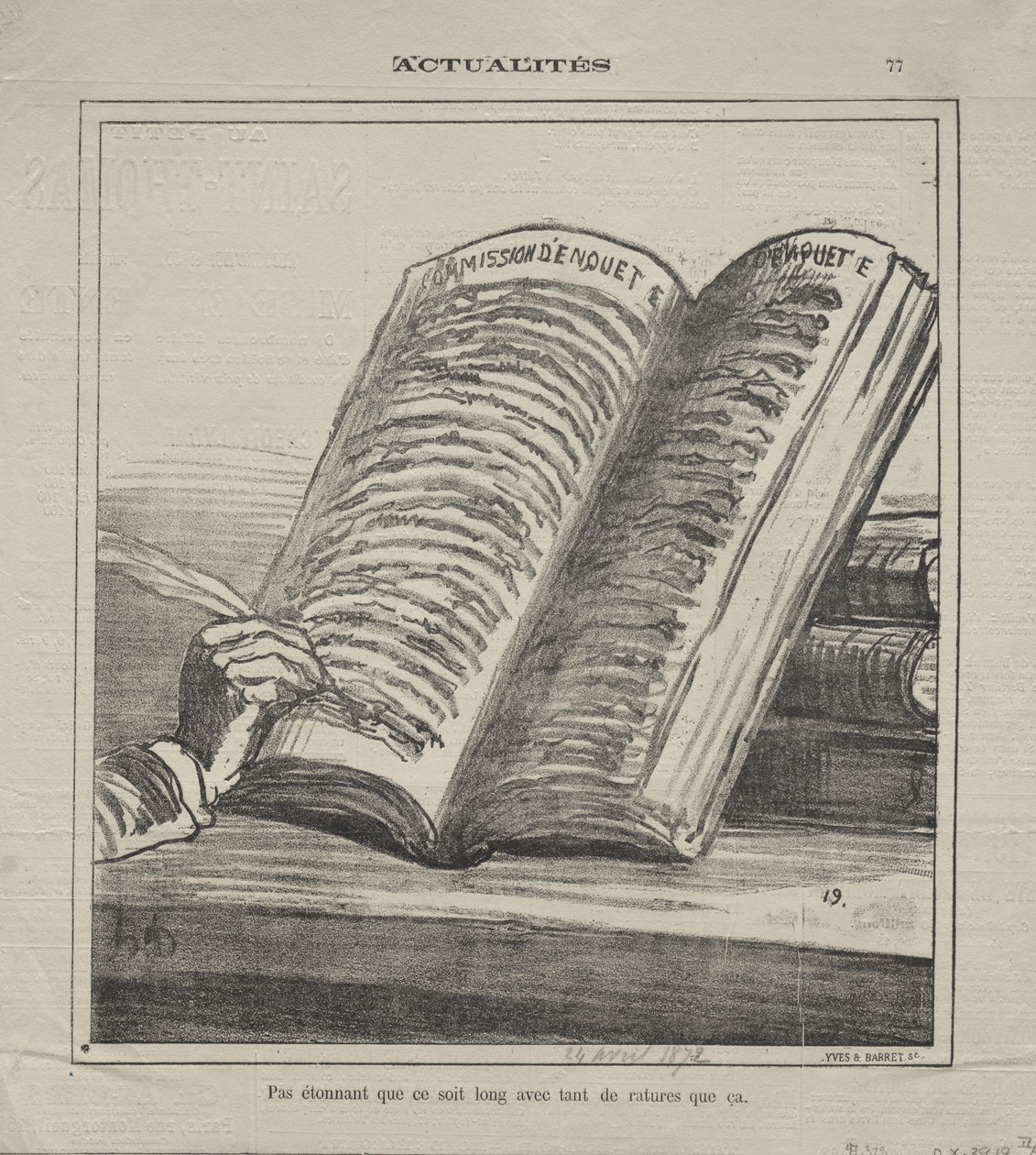 Actualités (No. 77) : Ne soyez pas étonné qu