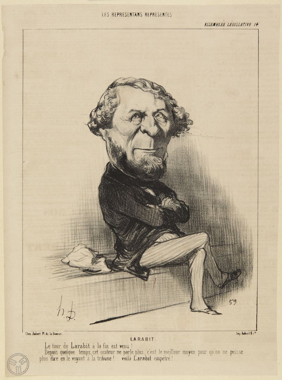 « Larabit » - Honoré Daumier