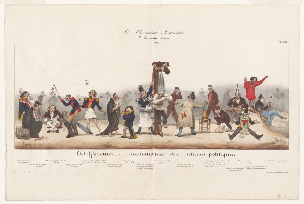 Le Charenton Ministériel - Honoré Daumier