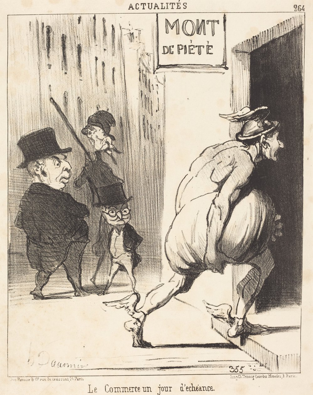 Le Commerce un jour d