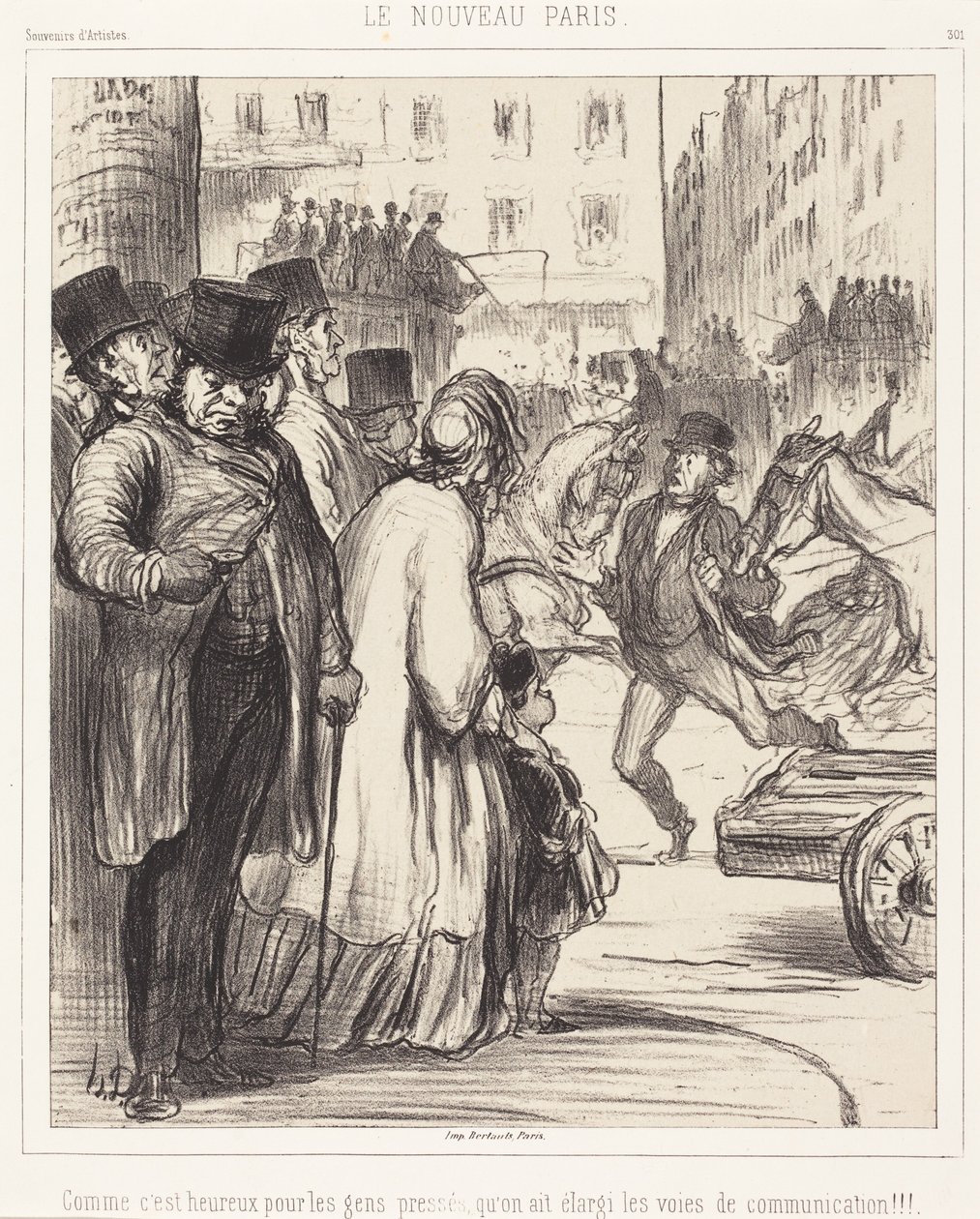 Le Nouveau Paris - Honoré Daumier