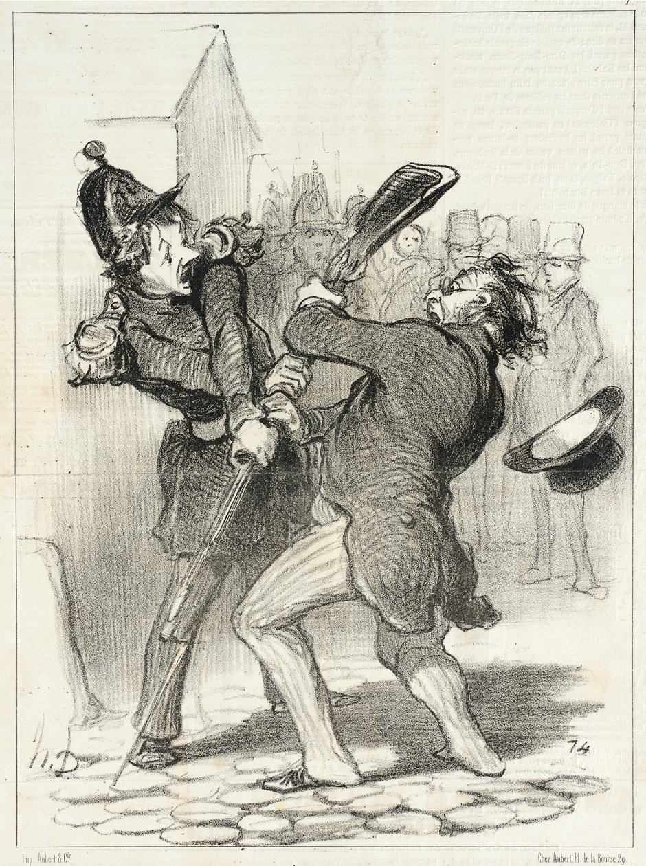 Les Amis de la paix - Résultat de descours Coquerel... - Honoré Daumier