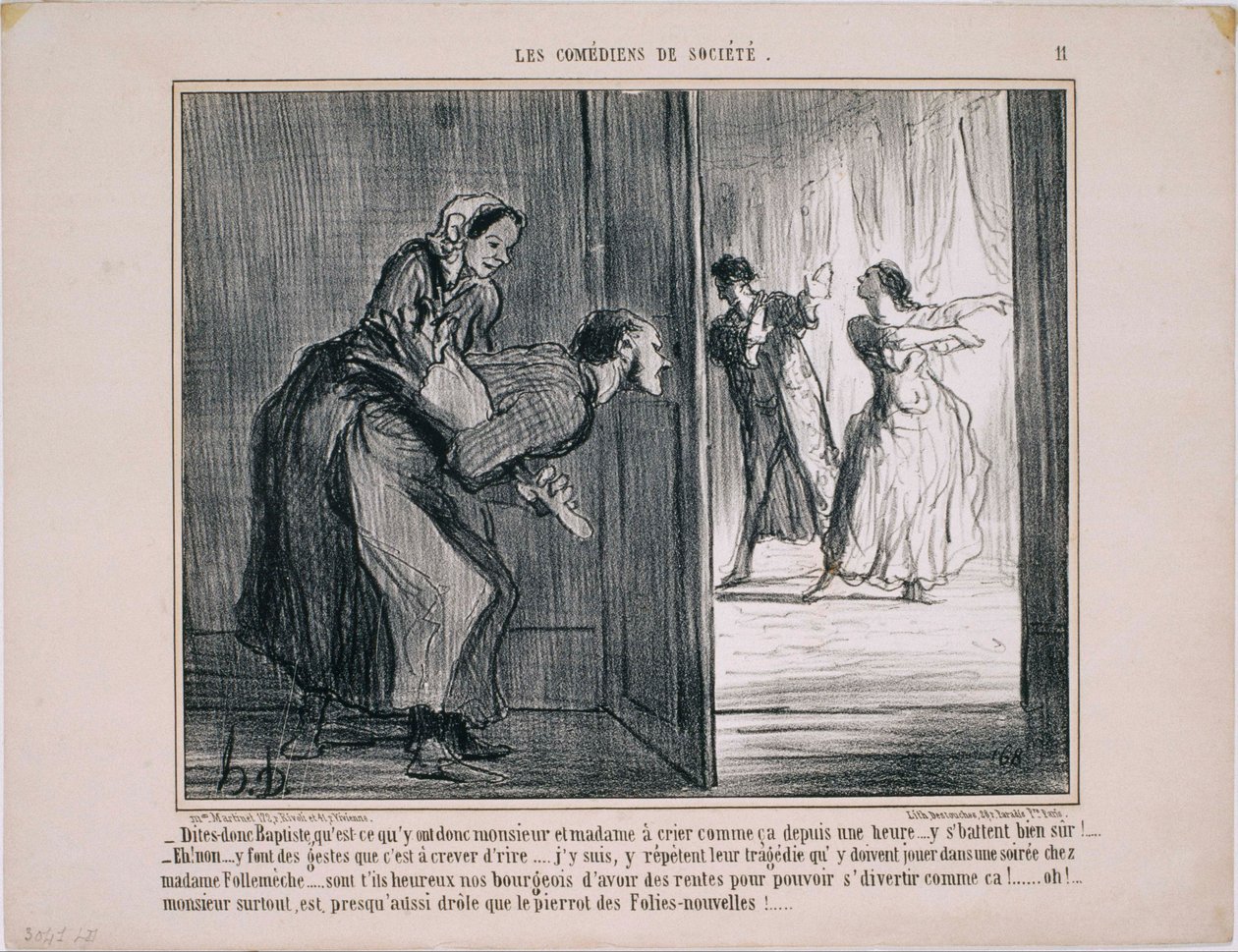 Les Comédiens de Société: Dites-donc Baptiste, qu