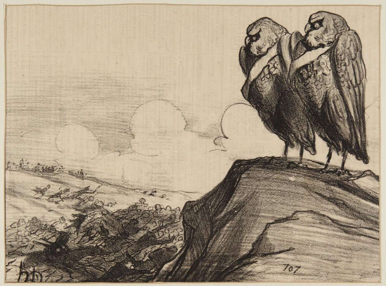 «Les Deux Grands Ducs...» - Honoré Daumier
