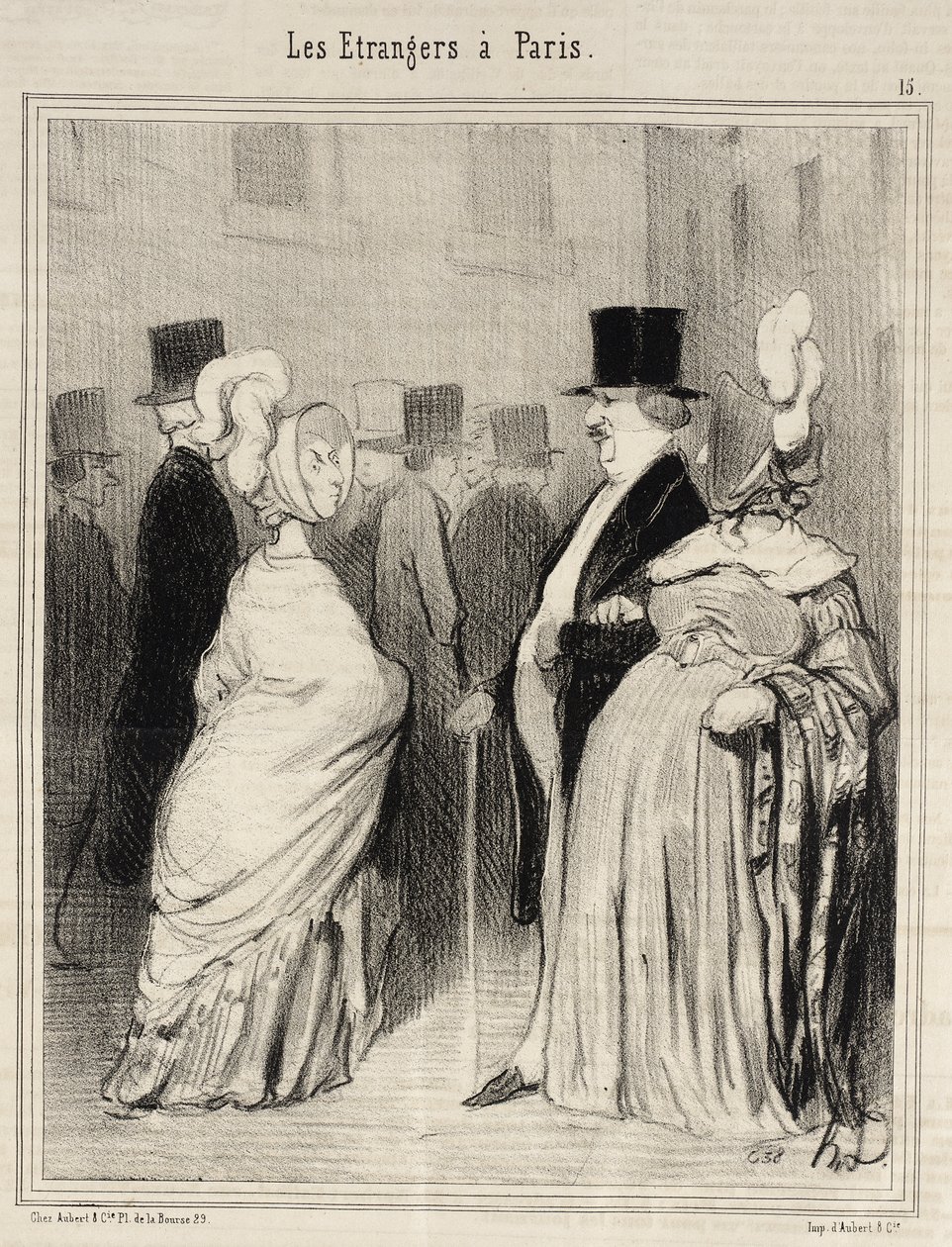Les Étrangers dévisagés par eux-mêmes - Honoré Daumier