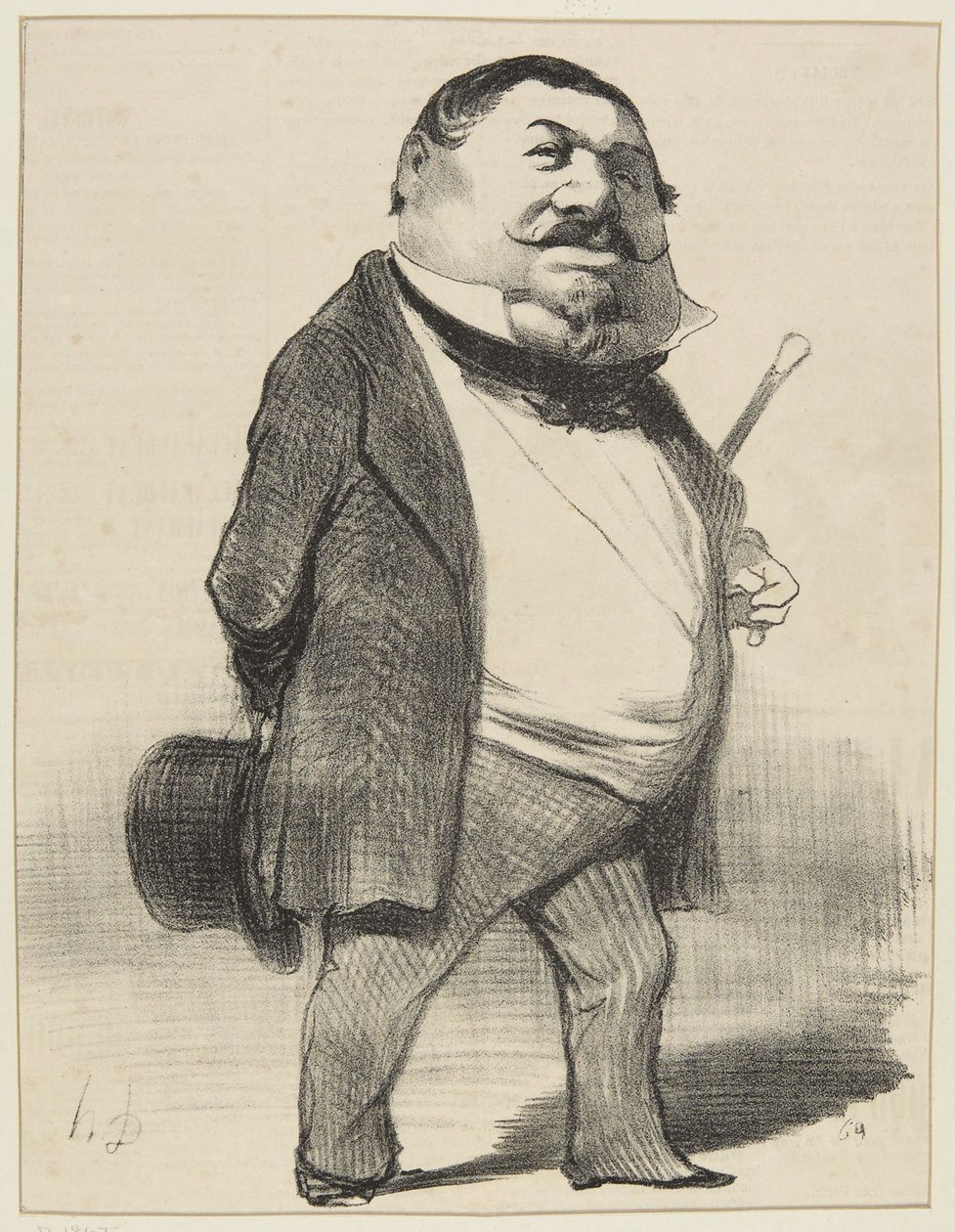 «Lucien Murat» - Honoré Daumier