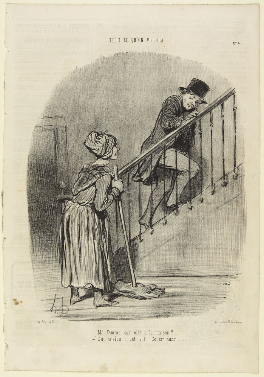 Ma femme est-elle à la maison?..., numéro 4 de la série «Tout ce qu