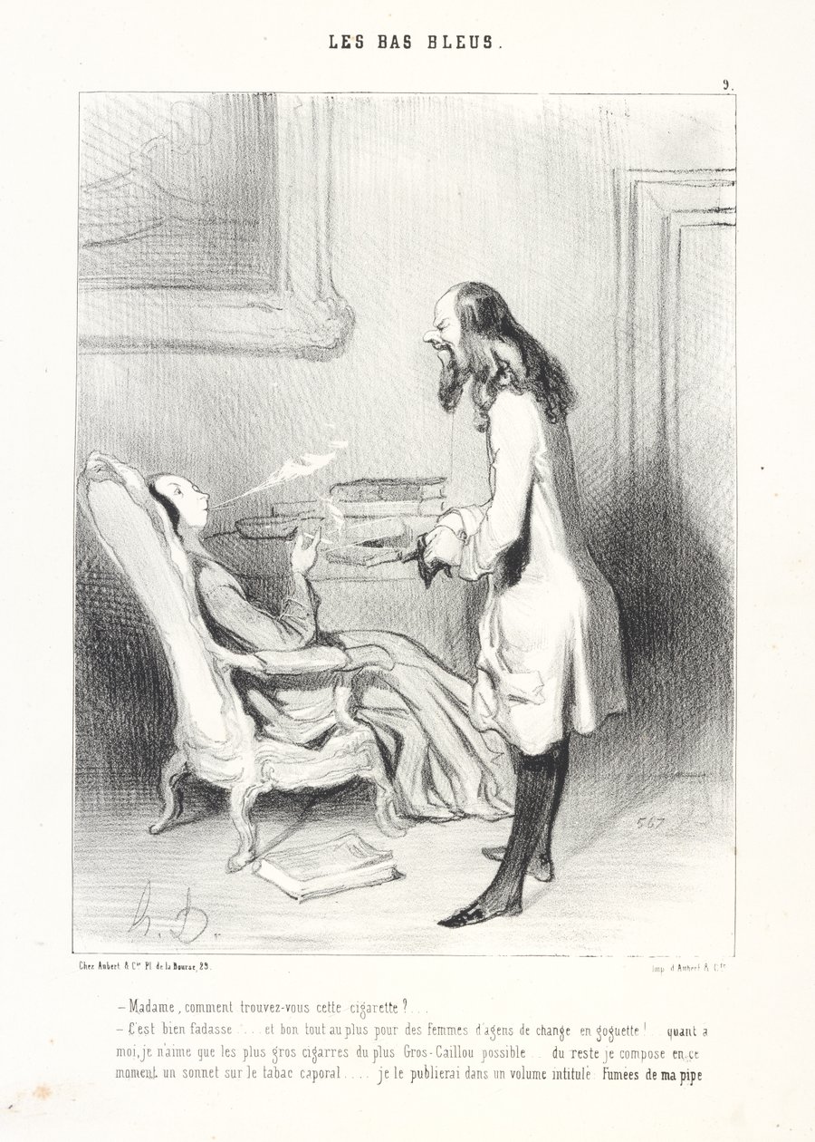 Madame, comment trouvez- vous cette cigarette. . ./C
