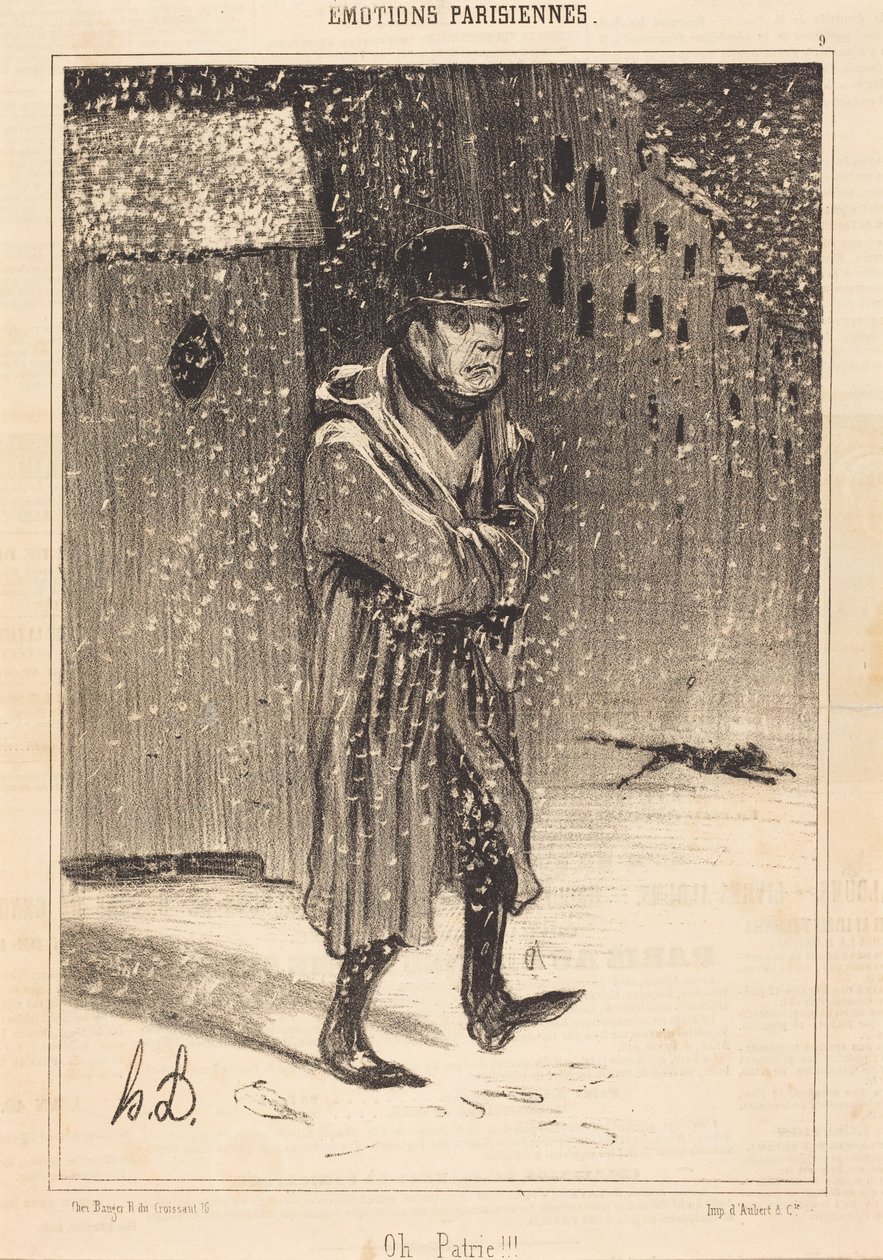 Oh Patrie!!! - Honoré Daumier