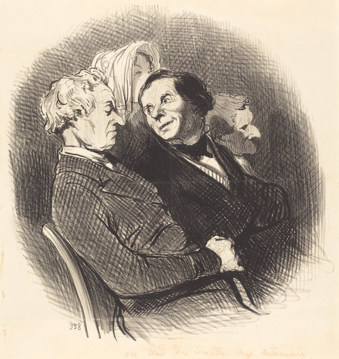 On rend des comptes aux actionnaires - Honoré Daumier