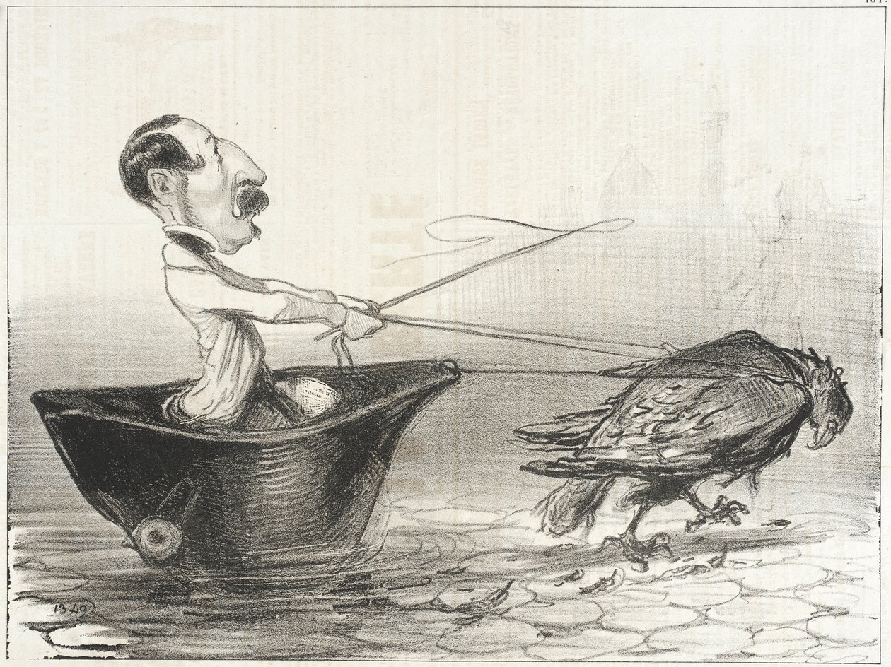 Paquebot napoléonien - Honoré Daumier