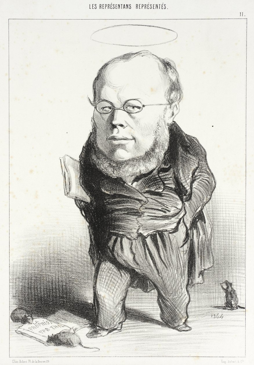 Proudhon - Honoré Daumier