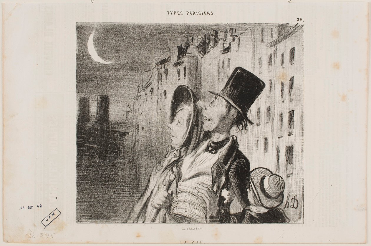 La vue - Honoré Daumier