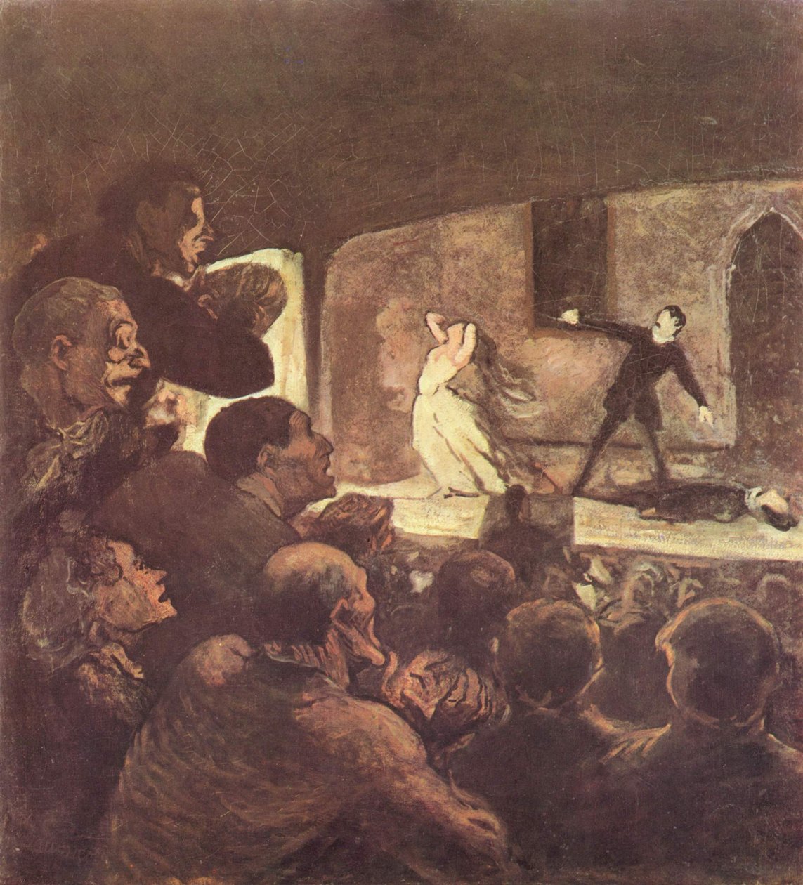 Le mélodrame - Honoré Daumier