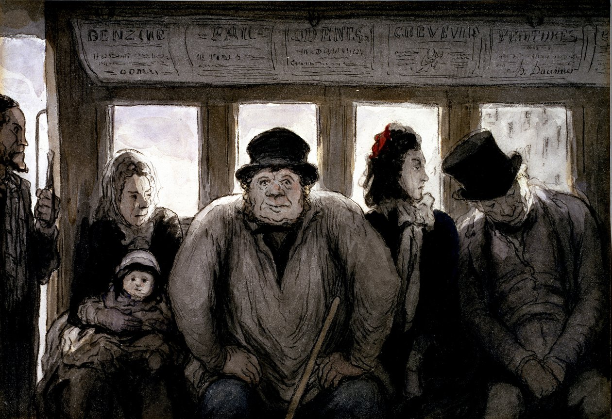 La formule « tout compris » - Honoré Daumier