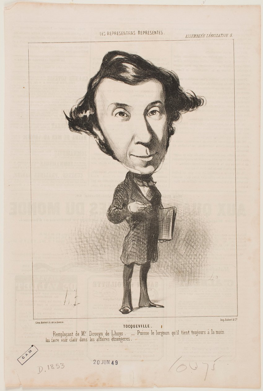Tocqueville - Honoré Daumier