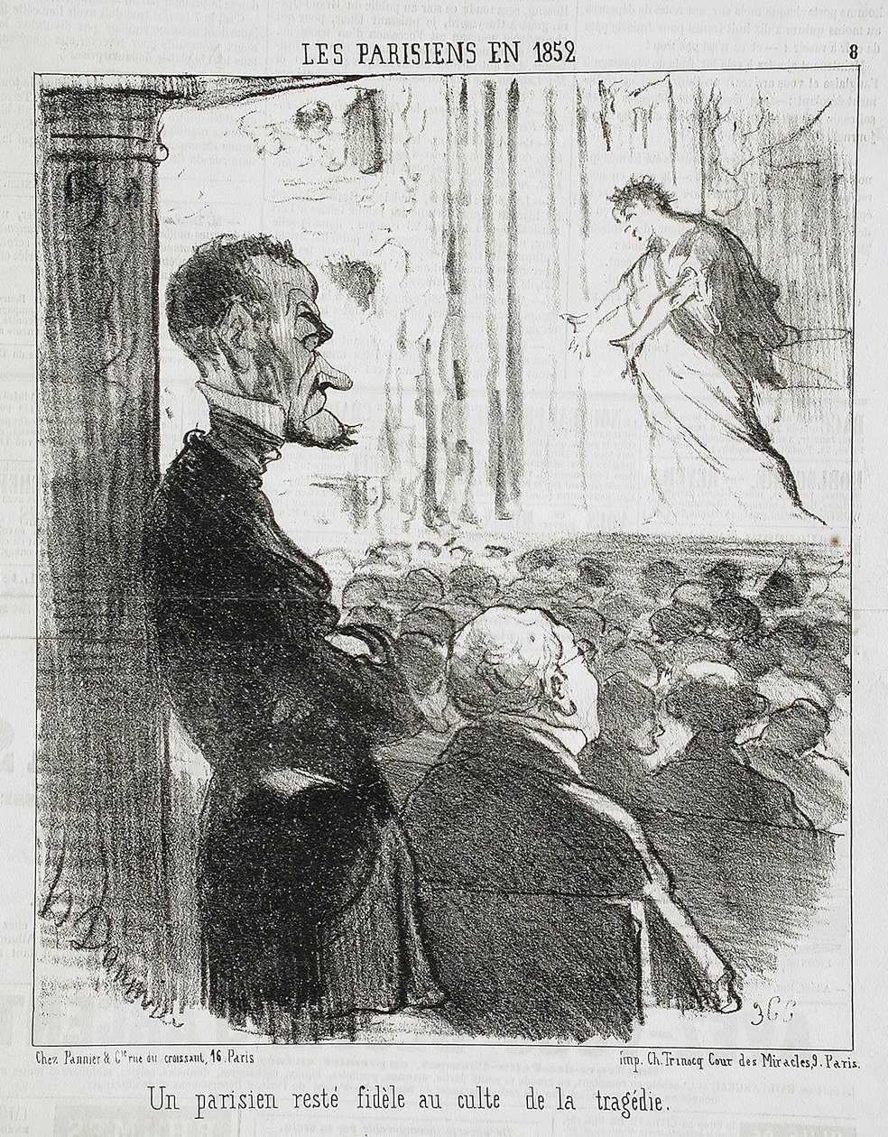 Un Parisien resté fidèle... - Honoré Daumier