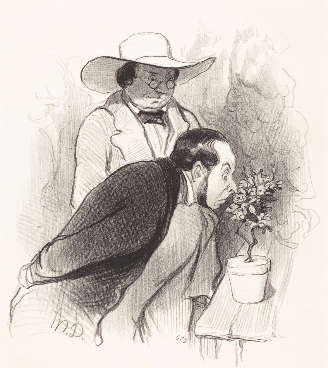 Un Triomphe de botaniste - Honoré Daumier