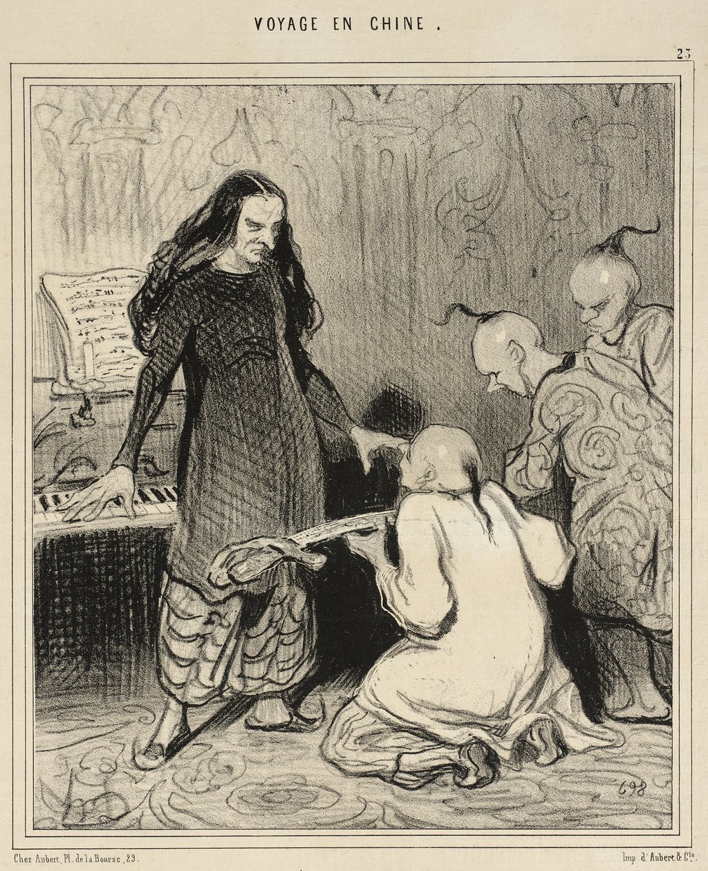 Une Récompense artistique - Honoré Daumier