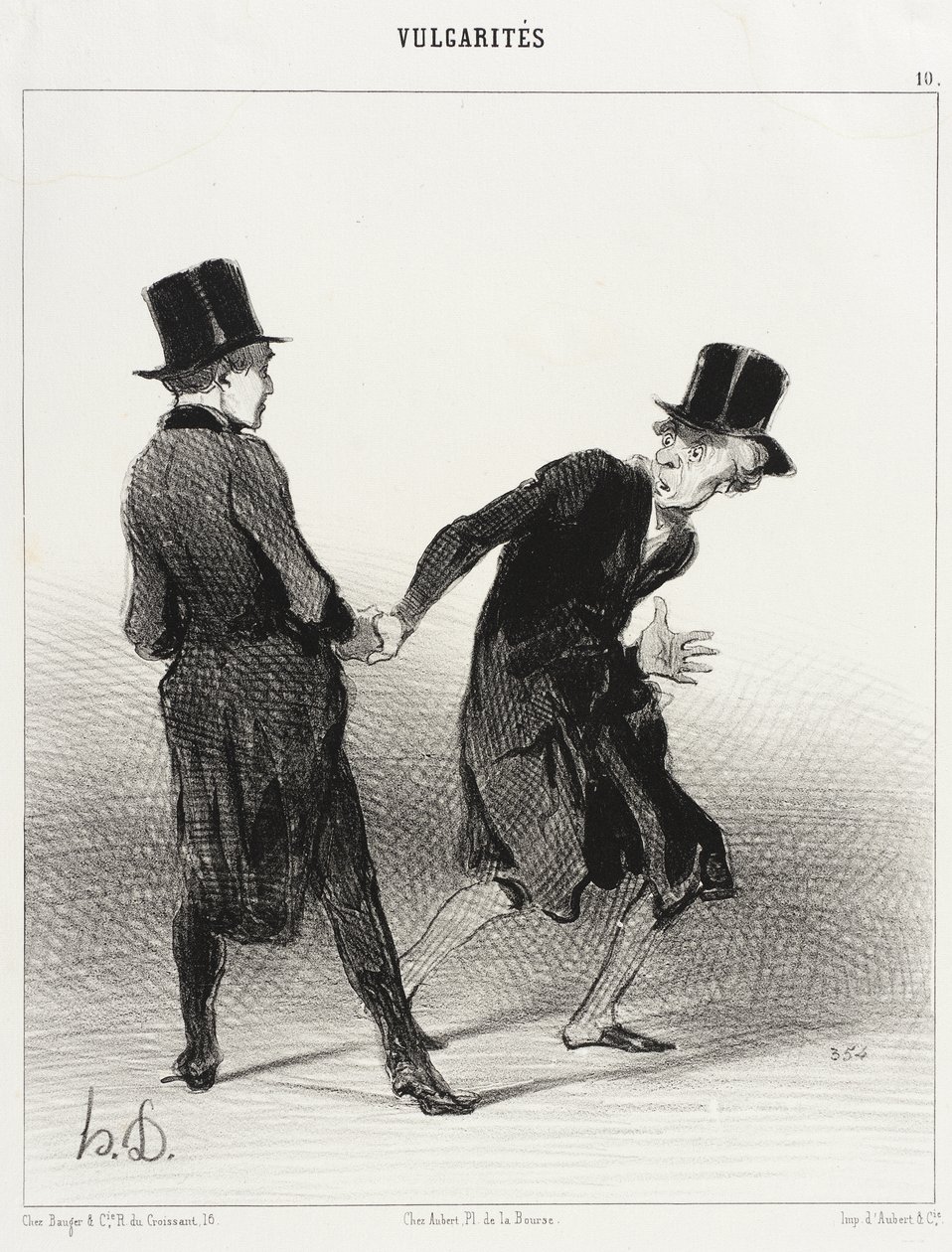 Vous mon ami! comment vous savez... - Honoré Daumier
