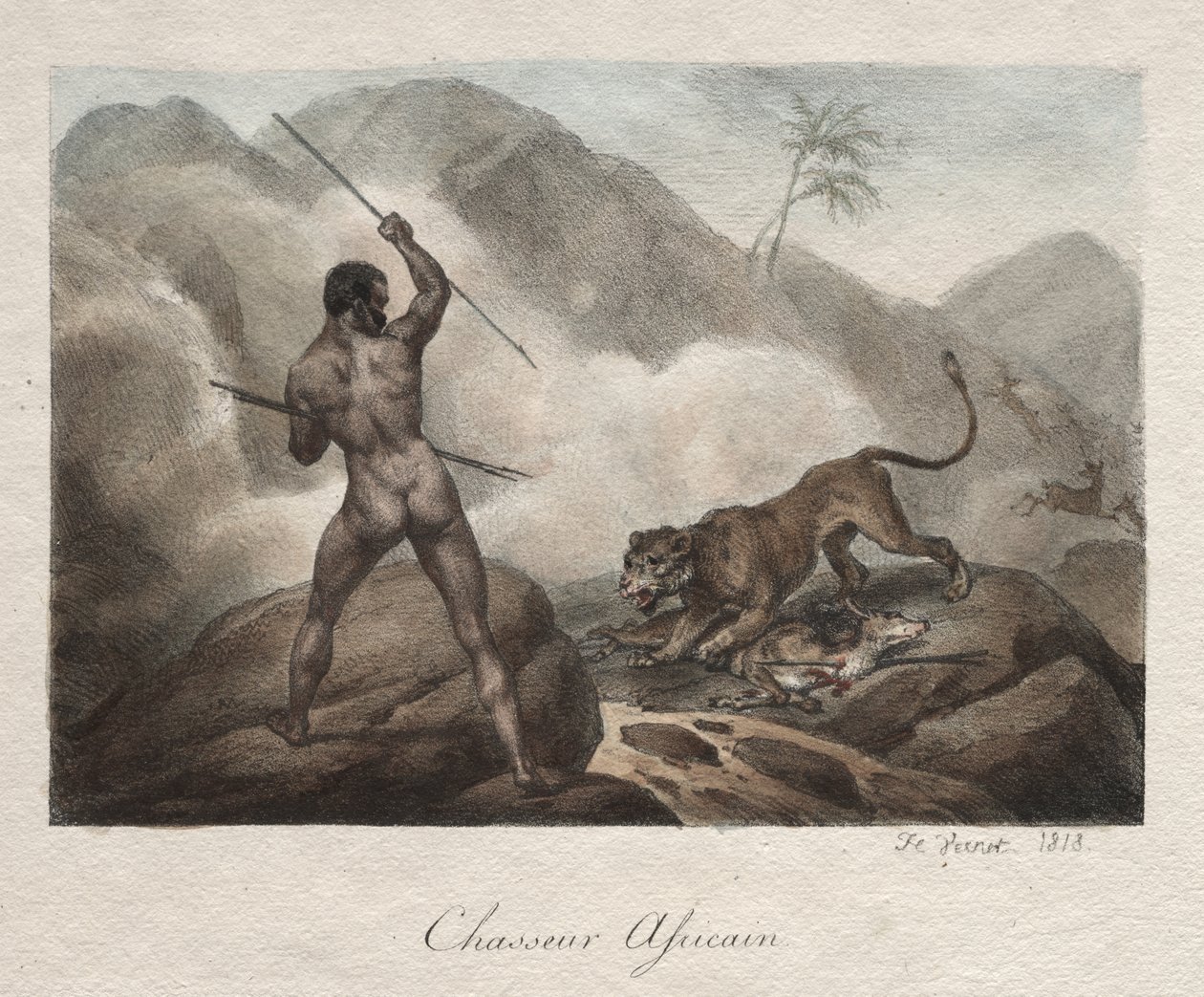 Chasseur africain - Horace Vernet