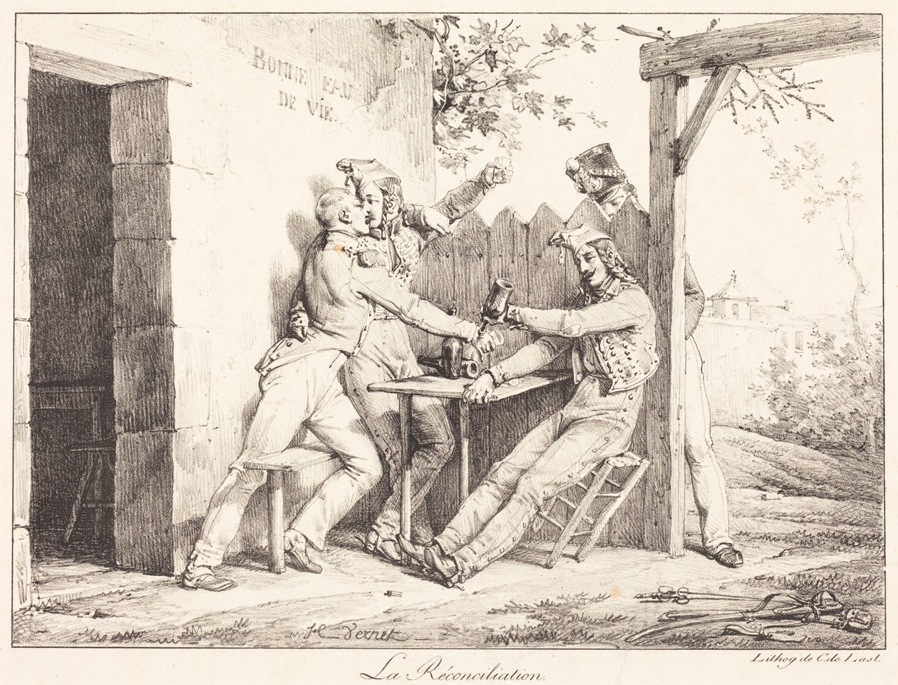 La Réconciliation - Horace Vernet