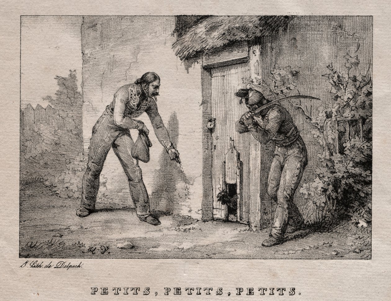 Maraudeurs - Emile Jean Horace Vernet